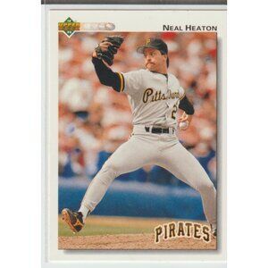 1992 Neil Heaton Upper Deck Error / Wrong Birthplace Variation